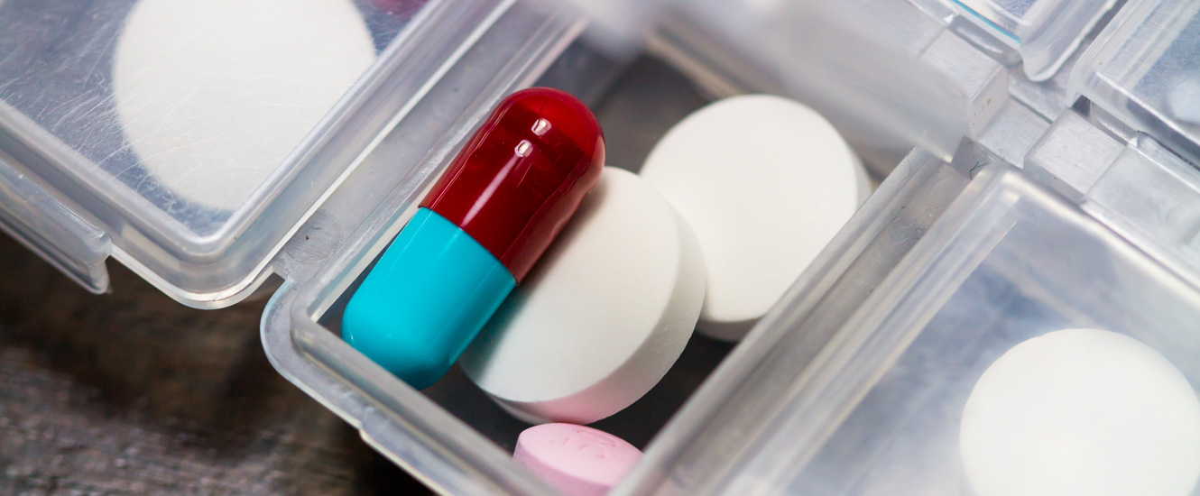 Pill Boxes Medication Adherence