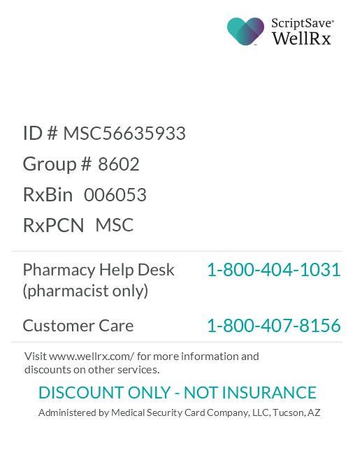 Savings Card